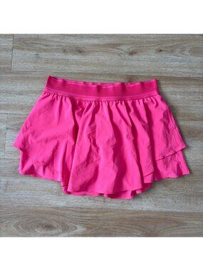 Lululemon Athletic Court Rival High Rise Skirt Lip Gloss Women’s Size 10